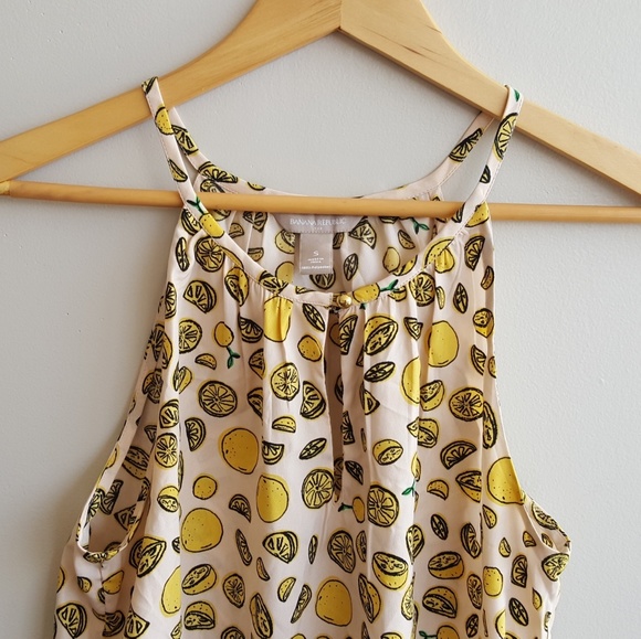 Banana Republic Tops - Banana Republic Lemon Tank Top